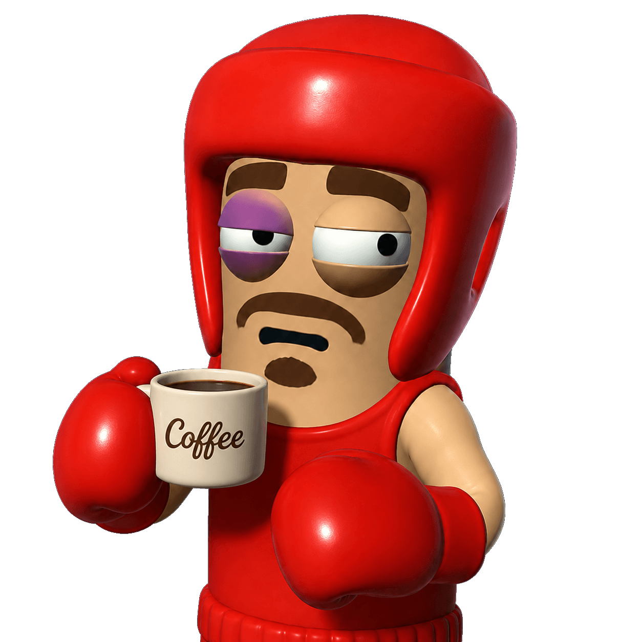 Moving Inc boxer character